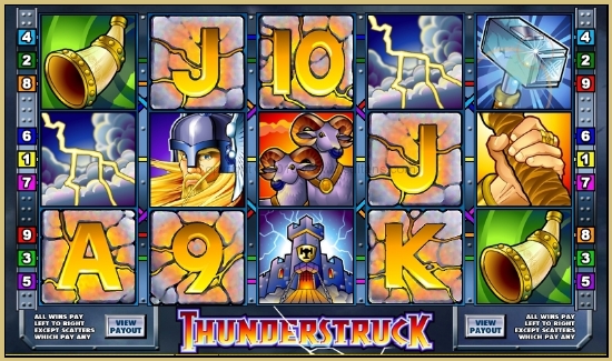 Casino Game - Thunder Struck